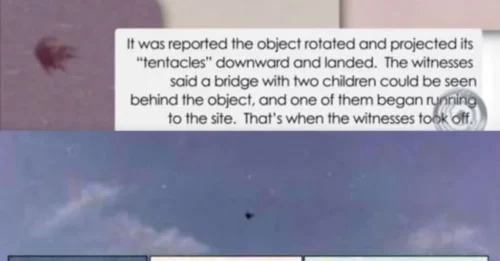A rotating tentacle-shaped UFO was captured over Cocoyoc, Mexico—hovering eerily, twisting in the night sky before vanishing without explanation.