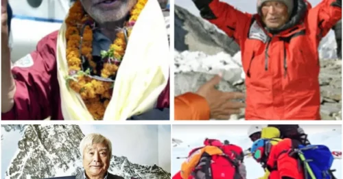Shocking feat: An 80-year-old man with a heart that underwent four surgeries has just shattered physical limits, becoming the oldest person to summit Everest.