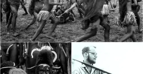 THE ROCKEFELLER MYSTERY: Chilling Photo Reveals White Man Living With Cannibal Tribe Years After Rockefeller's Disappearance!