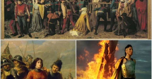 SENTENCED TO BE BURNED TWICE: The Horrific Extra Punishment They Inflicted on Joan of Arc's Body.