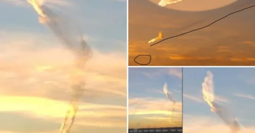 Ever seen a meteorite change course mid-flight? This one does—fueling theories it’s no rock, but an intelligently controlled alien craft.