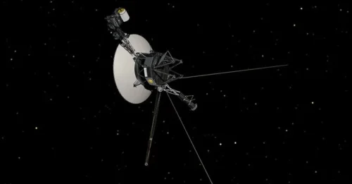 Space Miracles: Voyager 1 Defies All Odds, Phones Home After 47 Years in the Void, Proving Human Ingenuity is Truly Immortal.