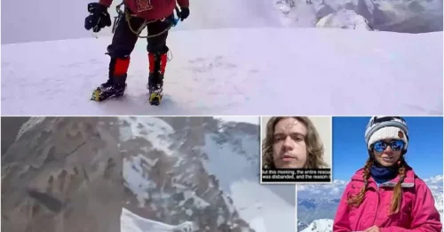 LEFT FOR DEAD ON MOUNTAIN: Heartbroken Son's Tearful Plea - 'MY MOM IS STILL ALIVE UP THERE!