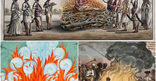 BURNED ALIVE FOR 
