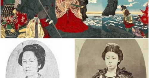 They were the fearsome female warriors of Japan, noblewomen wielding naginata spears to cleave their enemies in two from horseback, rewriting history about the so-called 