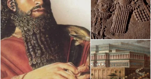 Ashurbanipal - THE LION HUNTER'S SECRET: Mountains of Skulls Next to Shelves of Sacred Poetry.