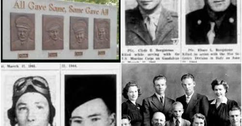 WHEN A MOTHER'S FEAR BECAME PROPHECY: The Borgstrom Brothers – Four American Sons, One Family, Wiped Out in a Six-Month Nightmare of World War II.