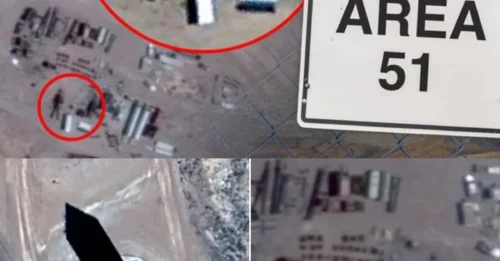 Area 51'S Hidden Secrets: Giant Alien Robots Unveiled In Google Earth Images!
