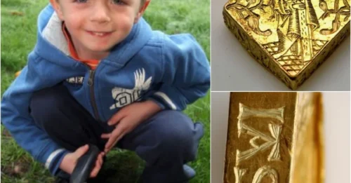 A four-year-old treasure hunter was lucky enough to discover a 500-year-old 16th-century treasure worth about $4 million using a metal detector, much to his father’s surprise