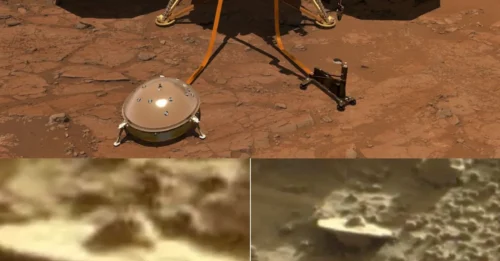 The discovery of flying saucers on Mars has stunned everyone and completely revolutionized our understanding of the red planet