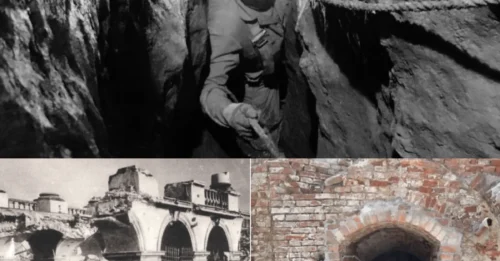 Excavating The Ruins Of Saxon Palace In Poland Just Uncovered A Secret Tunnel That Had Been Hidden For Nearly 80 Years