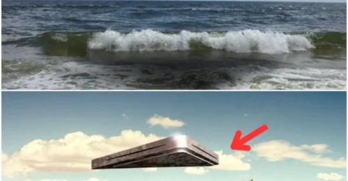 The mystery surrounding the strange triangular flying objects that he saw also surprised him