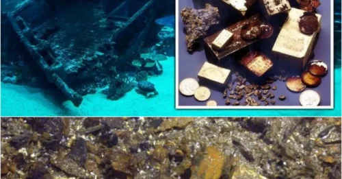 Shipwreck treasure worth £38m discovered in ‘Golden Garden’ on a shipwreck that lay on the ocean floor for 150 years