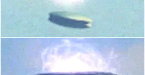 Seeing the giant Flying Saucer flying over the Chinese mountains like in the movie Avatar