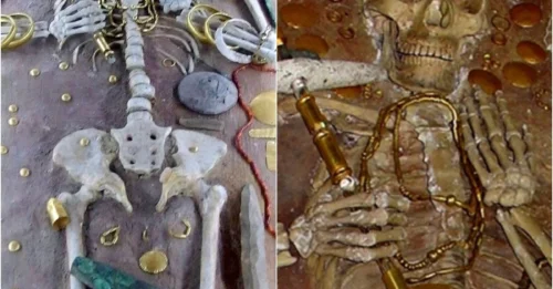 The Varna Man, who lived around the 5th Millennium BC, is the wealthiest burial at that time