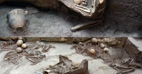 The Truth Behind The 4000-Year-Old Skeletons Of “A Mother Who Was Trying To Shield Her Child”