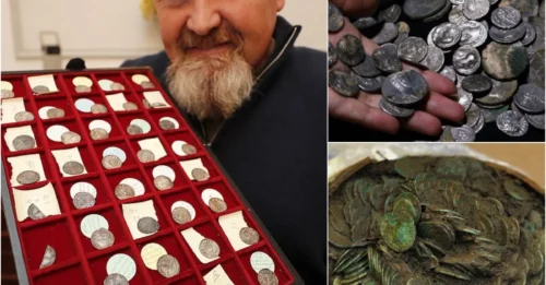 Lucky 50-year-old man dug up 1,000-year-old treasure in a farmer’s field in Suffolk, ‘surprised’ when it sold for £90,000