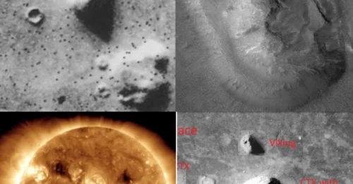 Discovery Of Many Ancient Non-terrestrial Spacecraft (Ufos) On The Moon, Saturn And Mars