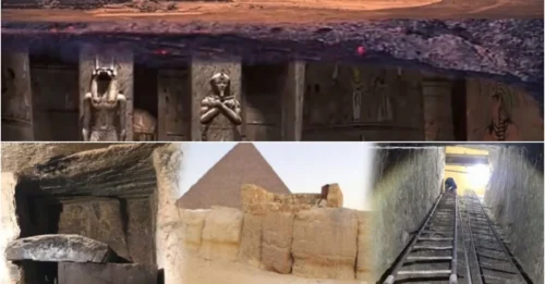 There is a hidden underground ‘city’ beneath the Giza Pyramids, experts claim