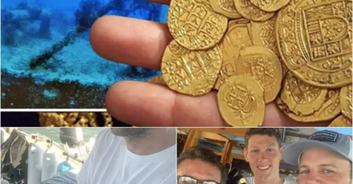 Treasure hunters discover pristine gold coins in the wreckage of ship that sank in 1840 carrying millions of dollars worth of gold coins to the ocean floor 200 years ago