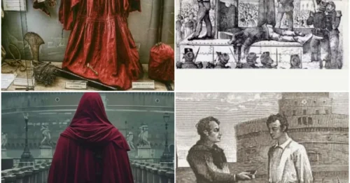 THE VATICAN’S BLADE: Mastro Titta – The Scarlet-Cloaked Executioner Who Walked the Line Between Divine Justice and Brutal Reality – 500 Souls Sent to Judgment and a Legacy 68-Year Written in Blood HM
