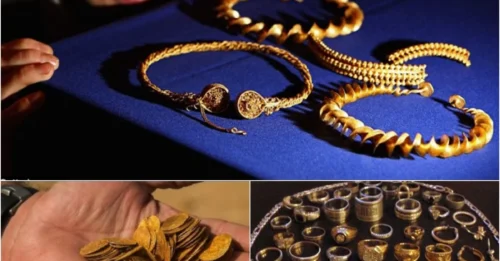 A man about to get married became the country’s most famous person when he discovered a £1 million treasure trove dating back to 300 BC just seven steps from where he parked his car