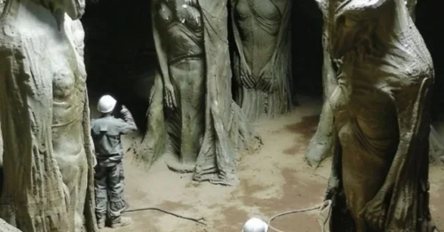 Ancient Enigma: Monster Resembling Entity Found Inside Egyptian Pyramid
