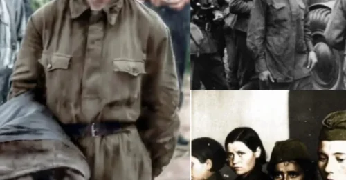 THE TRAGIC FATE OF CAPTURED SOVIET FEMALE SOLDIERS IN THE WAR: The Reality They Faced Under German Custody – The Forgotten Pages of History HM