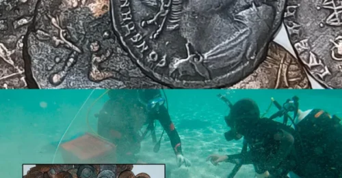 Off the coast of Sardinia, an incredible find of ancient bronze coins dating back to the 4th century has been uncovered, totaling tens of thousands in number