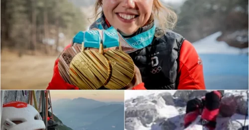 THE HAUNTING FINAL REQUEST OF AN OLYMPIC GOLD MEDALIST: Why Laura Dahlmeier’s Remains Were Left Permanently on the Lethal 5,700m Mountain Peak?