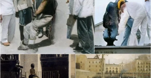 The Garrote execution method, a silent yet brutal death that stained a nation's history, instilled centuries of fear and terror among the populace. HM