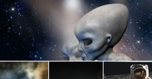 A Group Of Interplanetary Astronauts Discovered Many Spacecraft On The Moon, Saturn And Mars