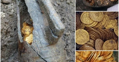 SHOCKING DISCOVERY IN COMO: 1,000 gold coins and 5kg of pure gold 