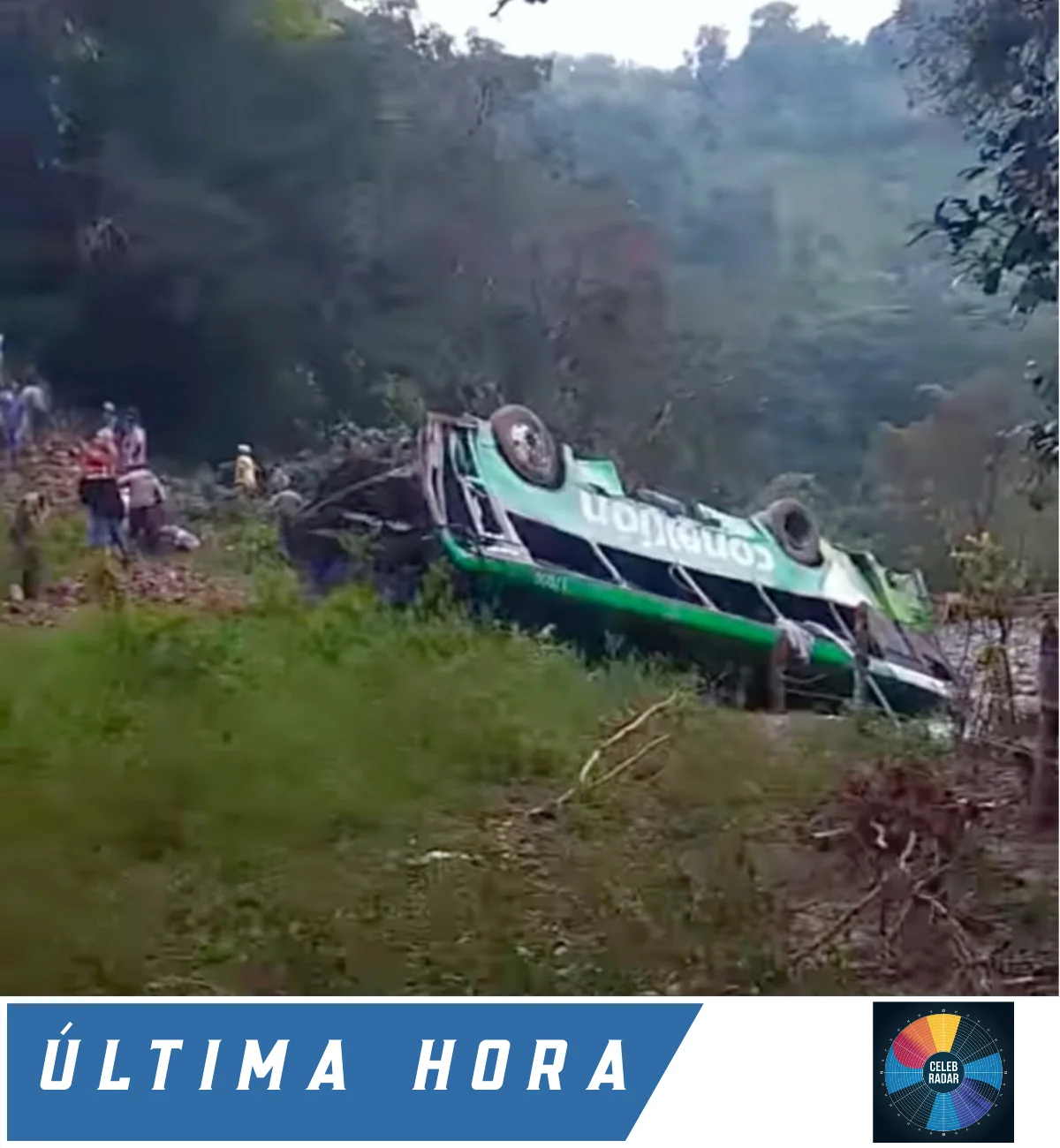 DESASTRE DE AUTOBÚS! Ocho muertos y 19 heridos en un terrible accidente ...