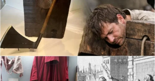 The dark reason why the EXECUTIONER'S AXE was so large: The Brutal Physics Behind the Gigantic Execution Axe for the Beheadings of Queens That HISTORY NEVER MENTIONED