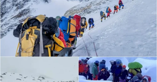 GRIDLOCK IN EVEREST'S 