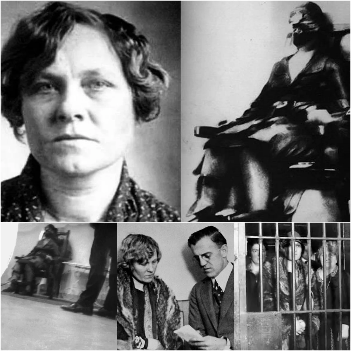 The ELECTRIC CHAIR Execution of America's Notorious Female Criminal ...