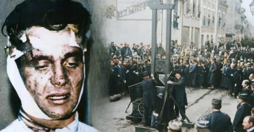 THE HISTORICAL REASON WHY THE GUILLOTINE HAS A SLANTED BLADE: From a Bizarre Concept to a 2-Second Method Used by France and Nazi Germany