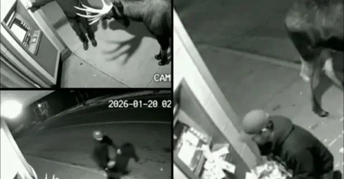 Security Camera Captures the 