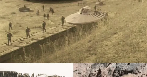 UFO Shot Down in 1930 Reveals Strange “Passengers” Emerging from Flying Saucers!