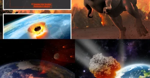 BIRTHPLACE OF APOCALYPSE! Origin of asteroid that wiped out the dinosaurs is FOUND as ‘fingerprint’ reveals where space rock began fateful journey