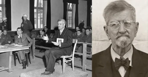 FROM MURDERER TO BROKEN MAN: The 74-Year-Old Nazi Doctor Responsible for 1,000 Deaths at Dachau Collapsed in Tears and Begged for Mercy in His Final Moments – The Stunning Courtroom Scene Few Expected 7