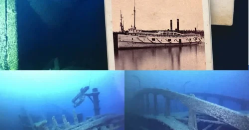¿LA TERCERA VEZ ES LA VENCEDORA? Se encuentra el naufragio de un lujoso vapor que se hundió, resurgió y luego se hundió OTRA VEZ después de 150 años, poniendo fin a una búsqueda de décadas.