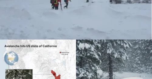 HORROR DE MONTAÑA: Ocho de los nueve esquiadores desaparecidos fueron encontrados muertos tras quedar atrapados en una de las avalanchas más mortales en la historia de Estados Unidos.