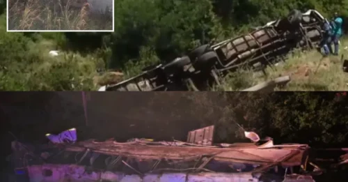 TRAGEDIA DEL ACCIDENTE! Al menos cuatro muertos y 31 heridos en un terrible accidente de autobús después de que 