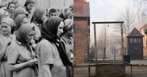 The Dark Secret of Auschwitz: How SS Soldiers Carried Out Public Executions with the “Gallows of Auschwitz” – The Chilling and Systematic Process That History Refuses to Let the World Forget 7
