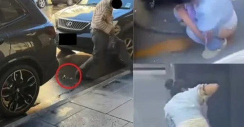 Furia al ver a una mujer defecando en una concurrida calle de Melbourne