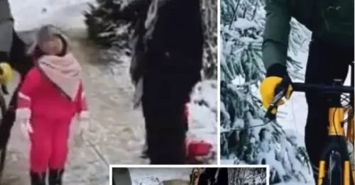 Padre que publicó imágenes de un ciclista golpeando con la rodilla a su hija de cinco años en el suelo por bloquear su camino gana batalla legal después de que un ciclista lo llevó con éxito a los tribunales