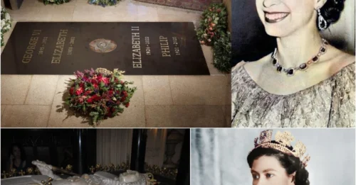 The CHILLING Words Engraved on the Gates of Queen Elizabeth II's Tomb: The GRUESOME Family Reunion Inside Windsor's Most Exclusive Royal Vault — WHO IS THE QUEEN BURIED WITH?