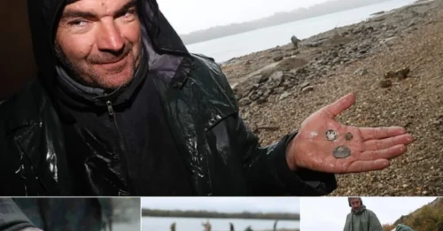 Drought DRAINS River, Exposing GLITTERING Fortune: Locals STUNNED as 16th-Century Sunken Treasure Emerges from Nowhere!